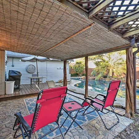 Peaceful San Antonio Oasis With Private Pool And Grill Villa Eksteriør billede