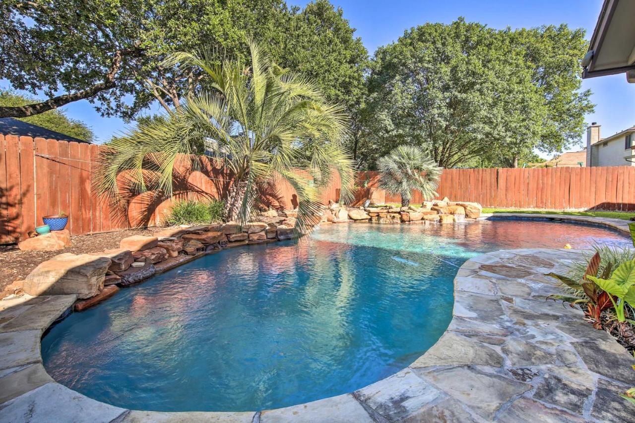 Peaceful San Antonio Oasis With Private Pool And Grill Villa Eksteriør billede